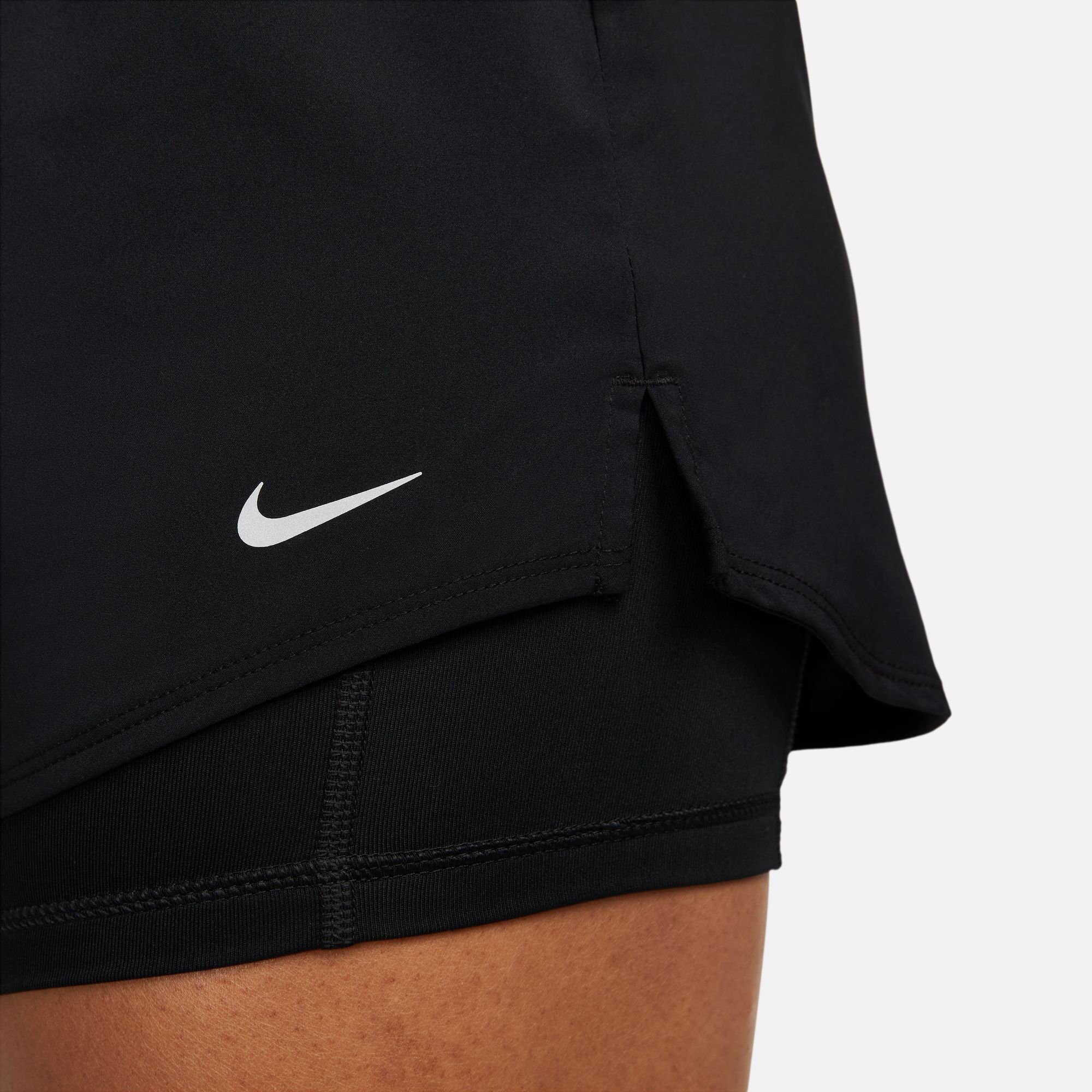 Dri-Fit One MR 2in1 Shorts Damen - Schwarz