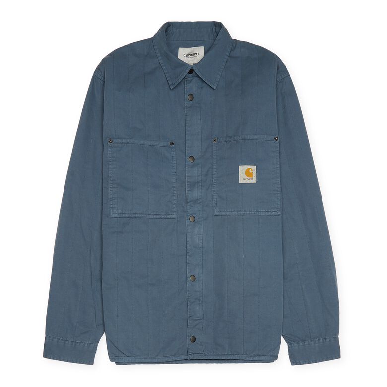 Carhartt WIP Skyler Shirt Jacket blue garment dyed