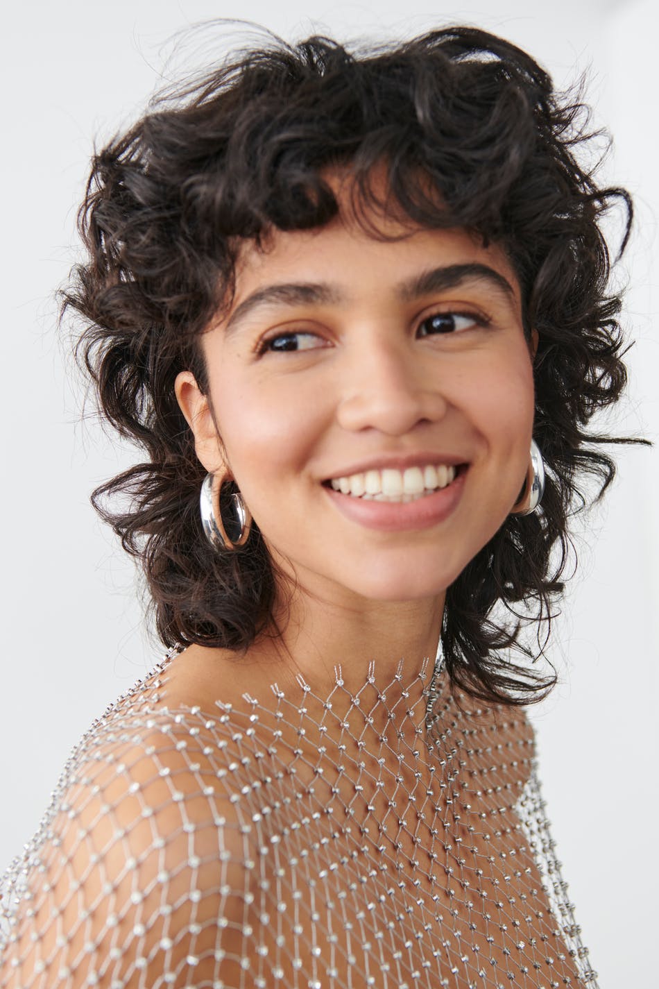 Big hoops earrings