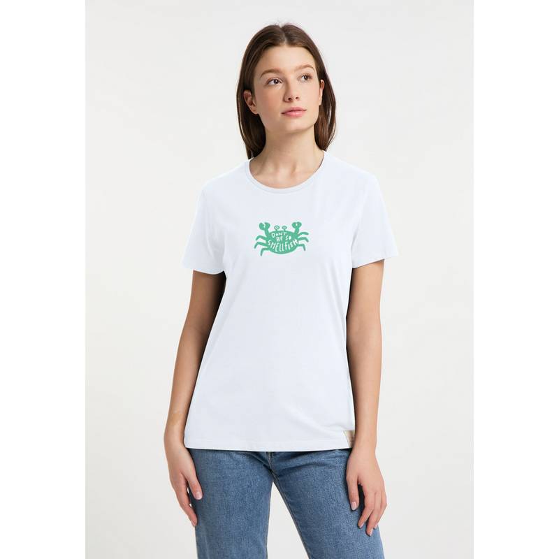 SOMWR T-Shirt With Shellfish Print T-Shirt Damen