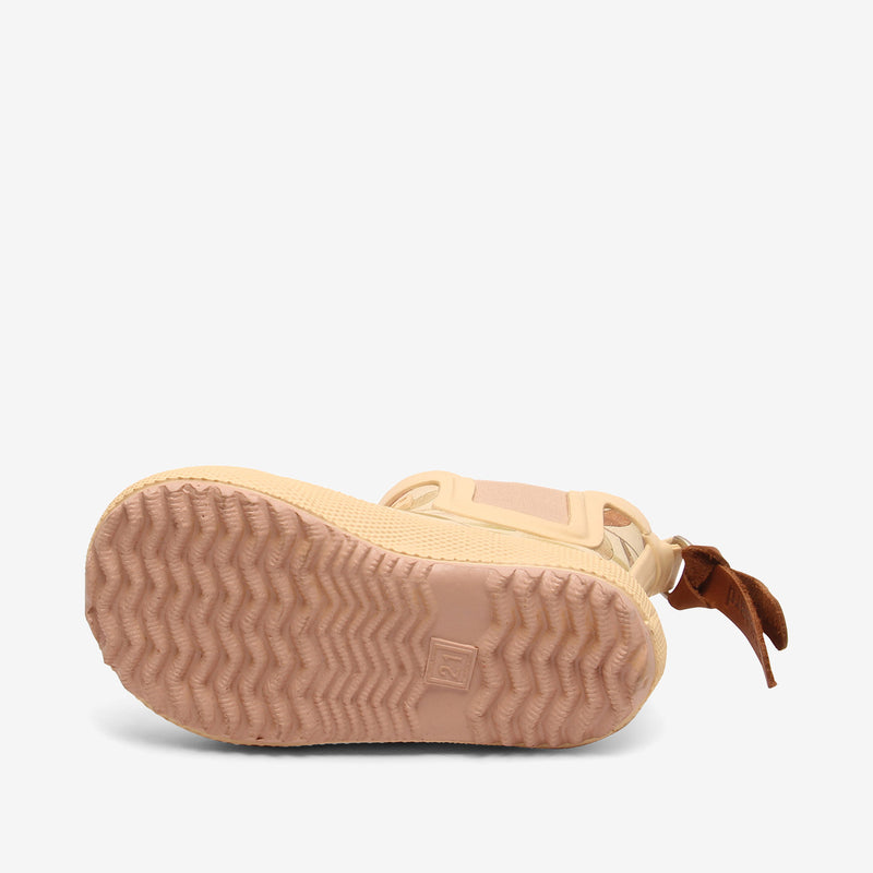 baby rubber beige leaves - Beige