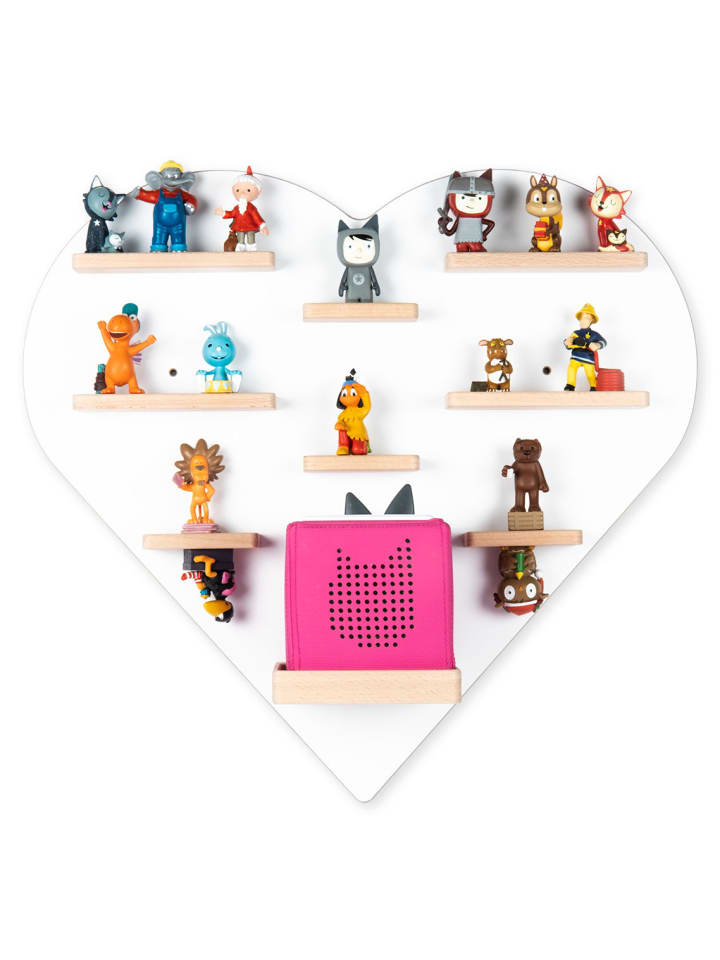 BOARTI Regal Holz Herz Kinder Toniebox Tonies Figuren in Weiß günstig kaufen onesize