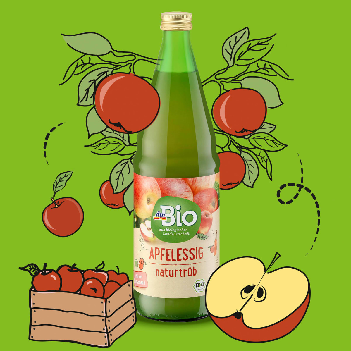 Apfelessig, 750 ml
