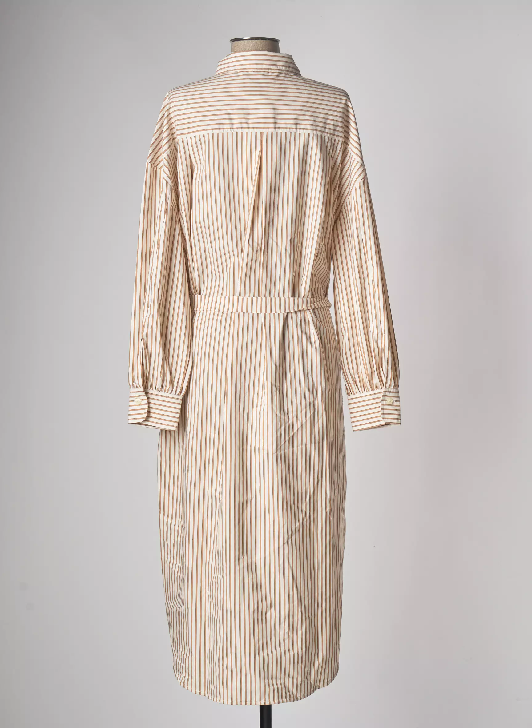 Second Female Robes Mi Longues Femme couleur beige