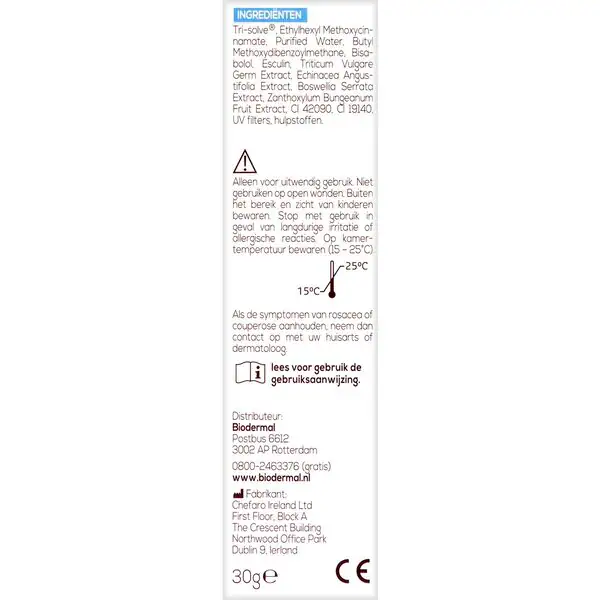 Biodermal Couperose krém Orvosi eszköz - 30ml