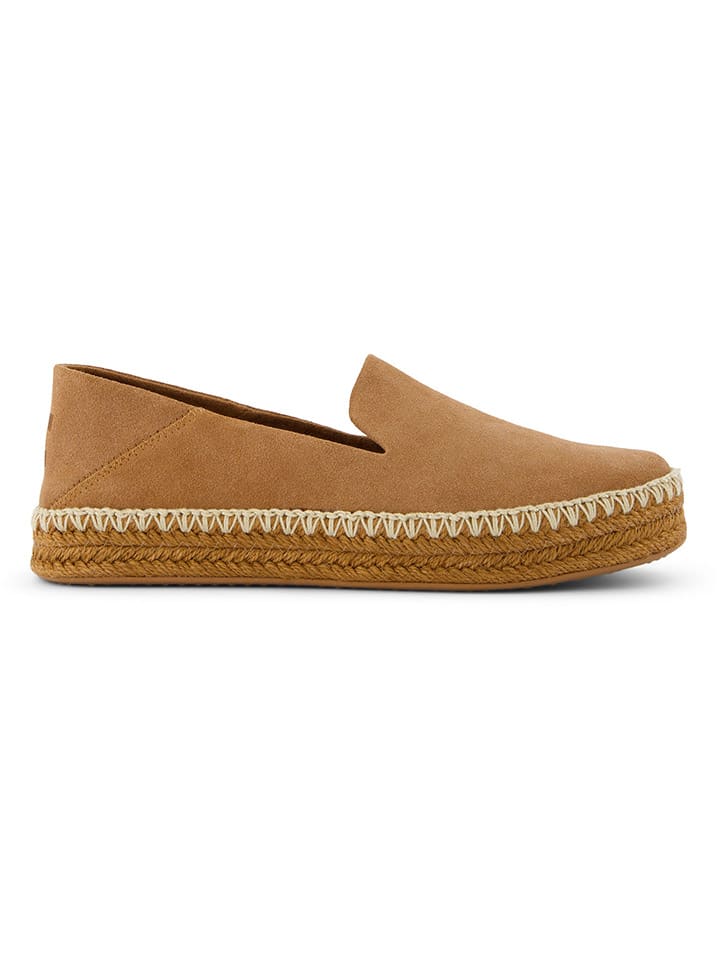 TOMS Espadrilles in Hellbraun günstig kaufen