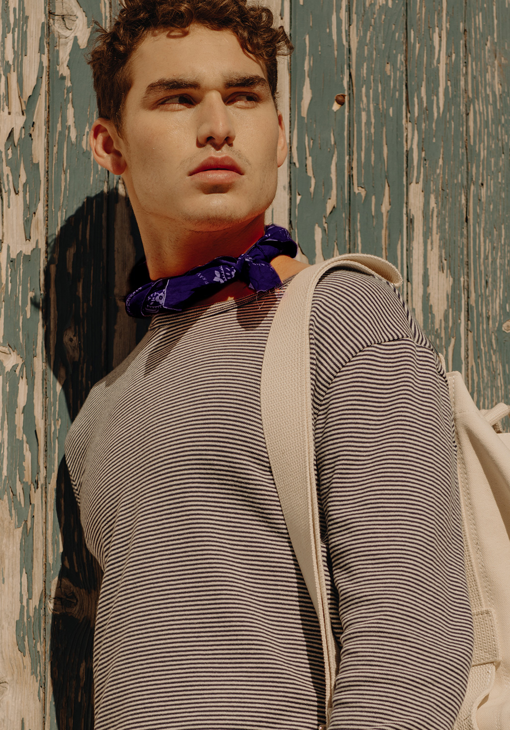JOYM   Bandana bleu marine