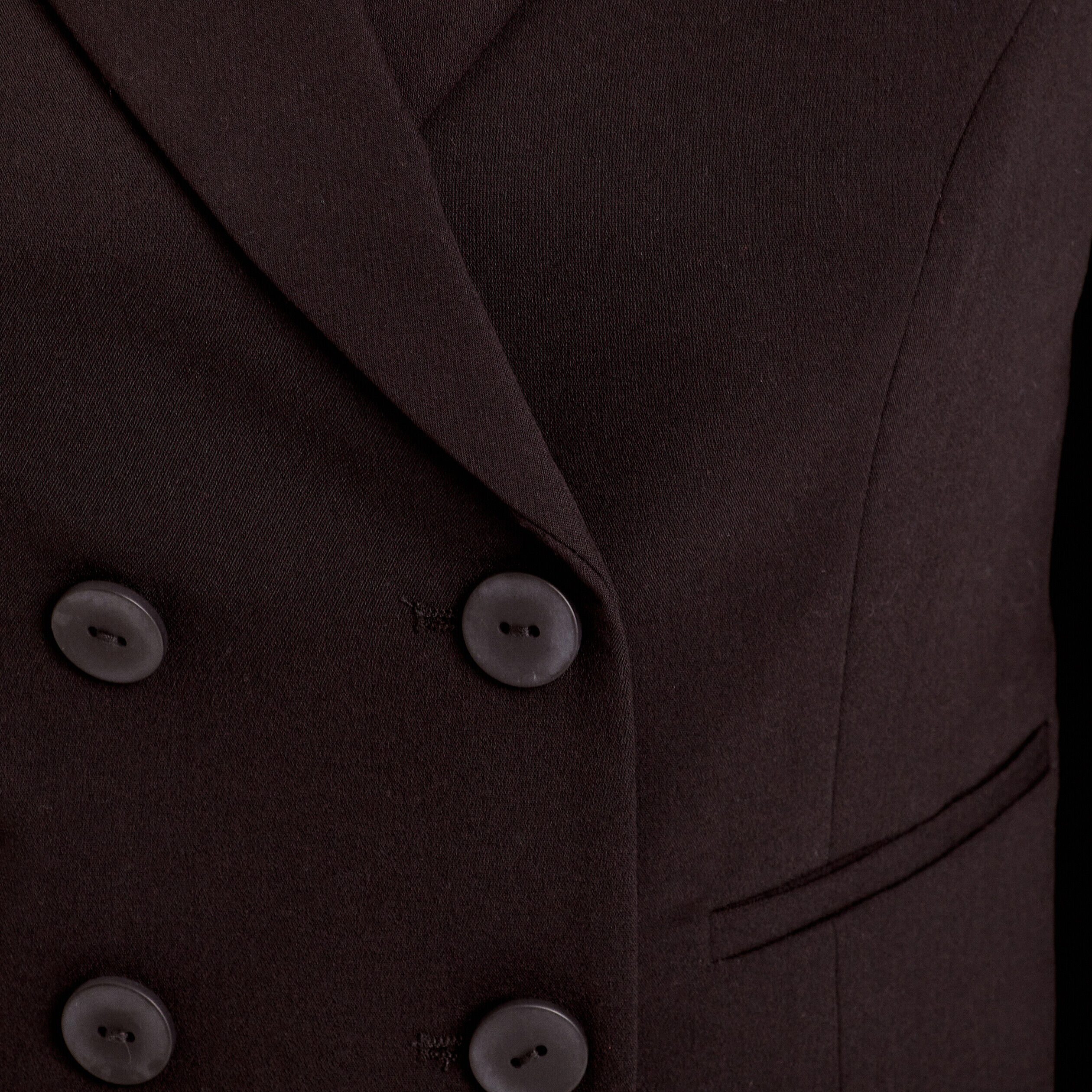 Veste blazer courte droite noir femme | Cache Cache