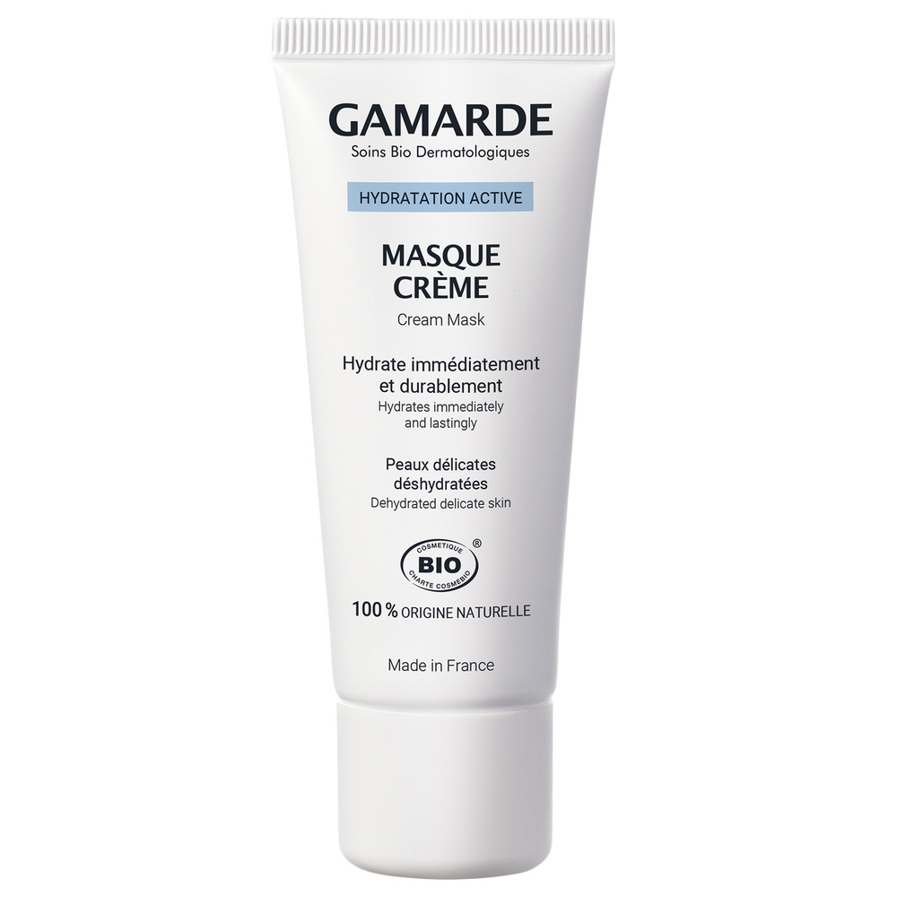 gamarde MASQUE CREME Tube 40 ml Masque hydrantant tout type de peau déshydraté
