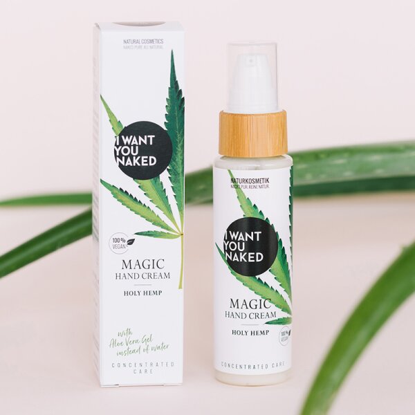 I Want You Naked Holy Hemp Magic Hand Cream Handcreme