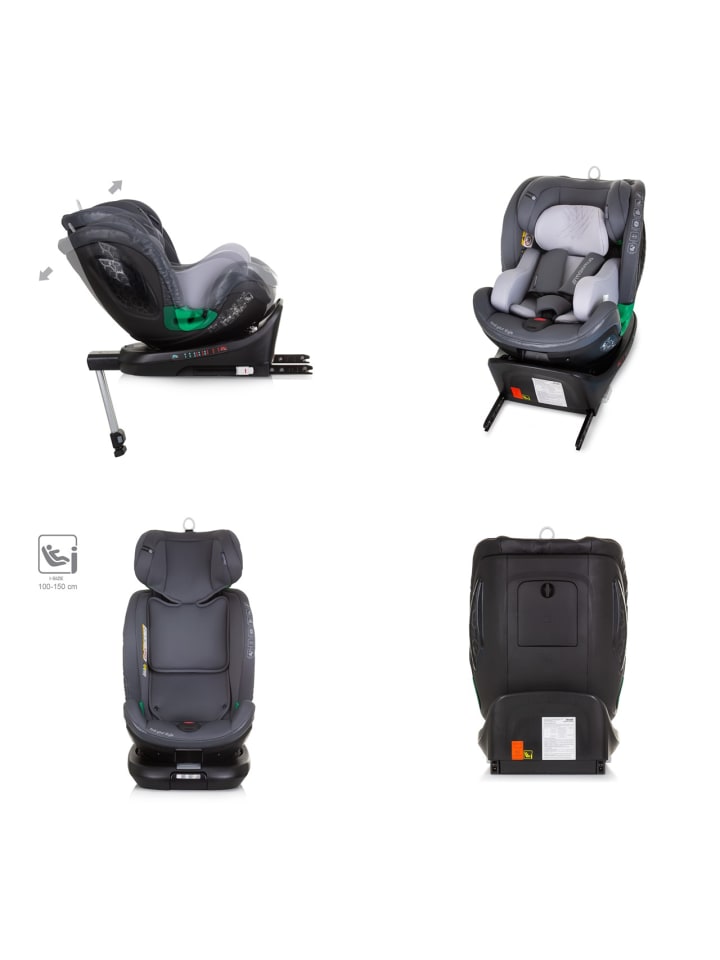 Chipolino i-Size Kindersitz Maximus (40 - 150 cm) in grau günstig kaufen onesize