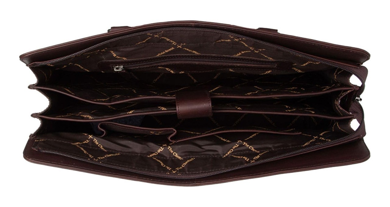 THE CHESTERFIELD BRAND Handtaschen braun Fidenza