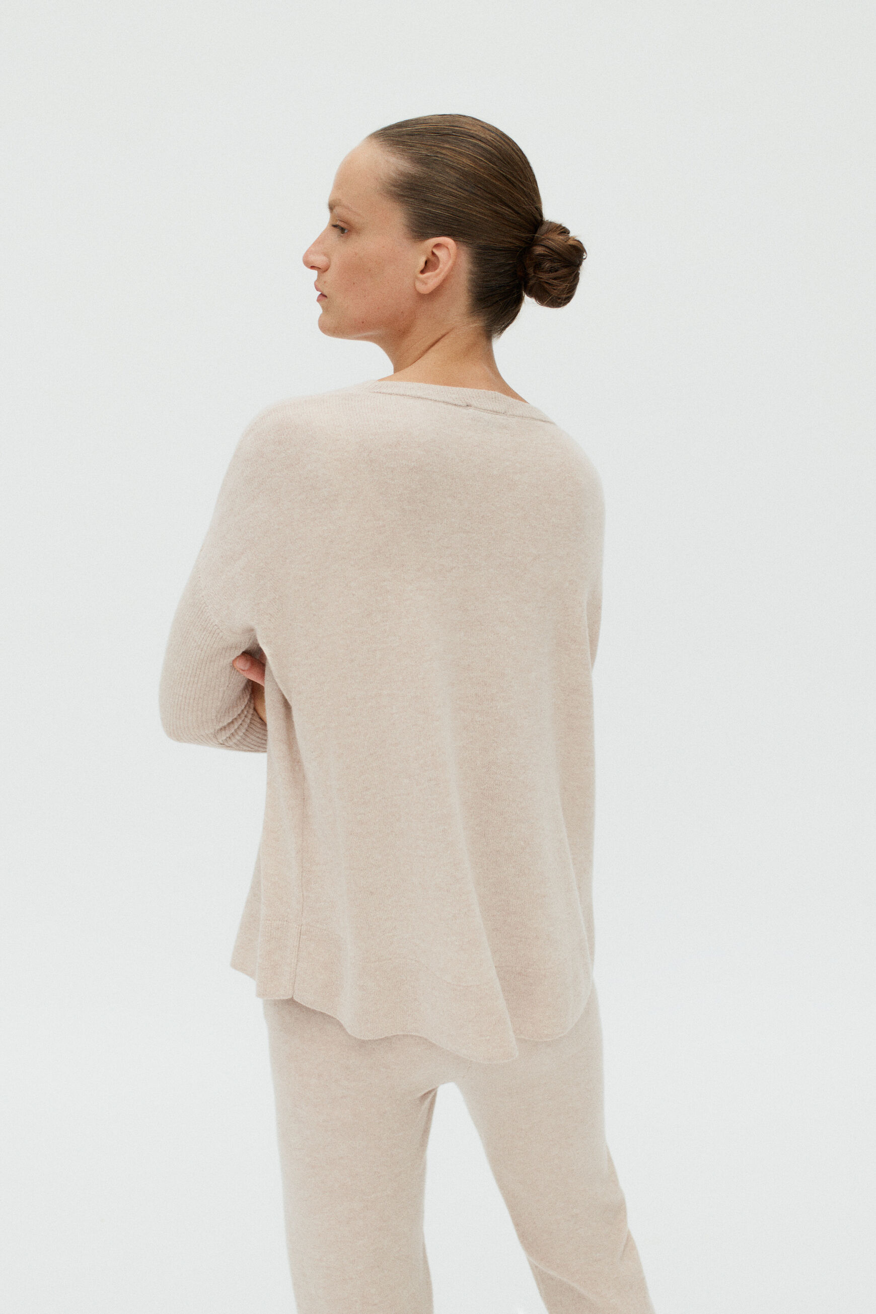 pull gabriela beige femme