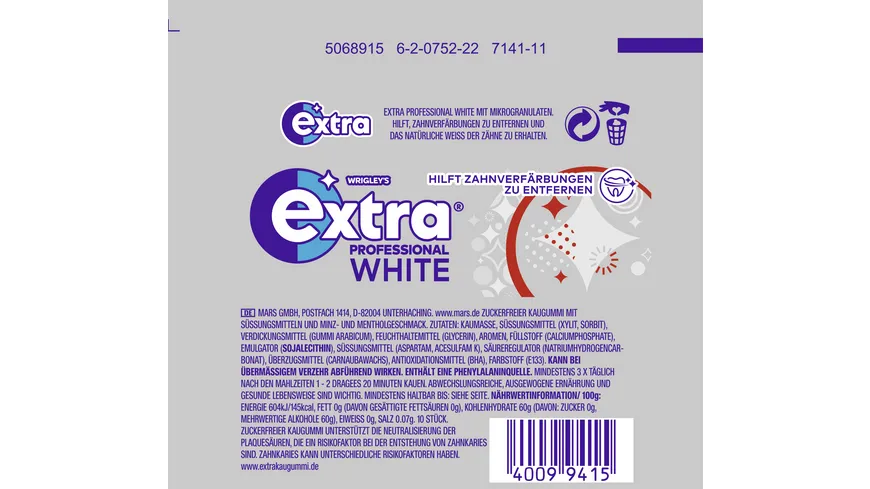 Wrigley's Extra® Professional White