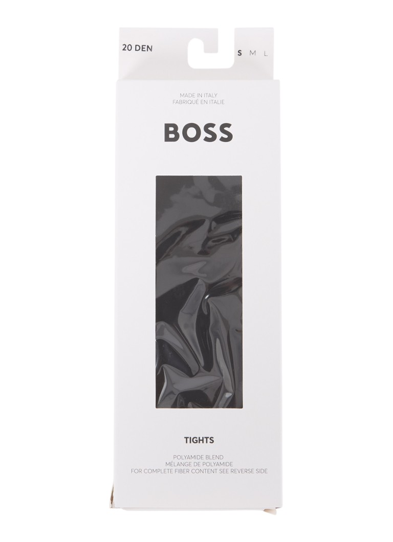 Colanți negri de 20 denieri de la HUGO BOSS