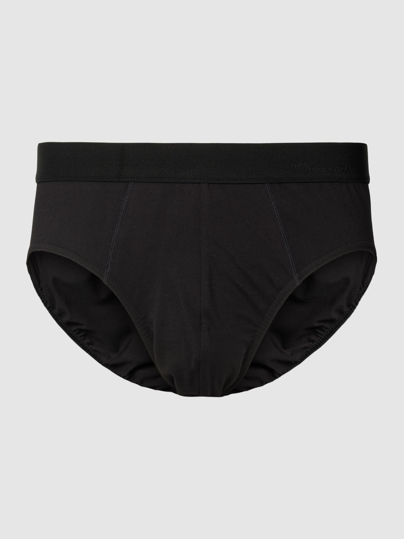 Slip mit elastischem Bund Modell 'Superior' in schwarz