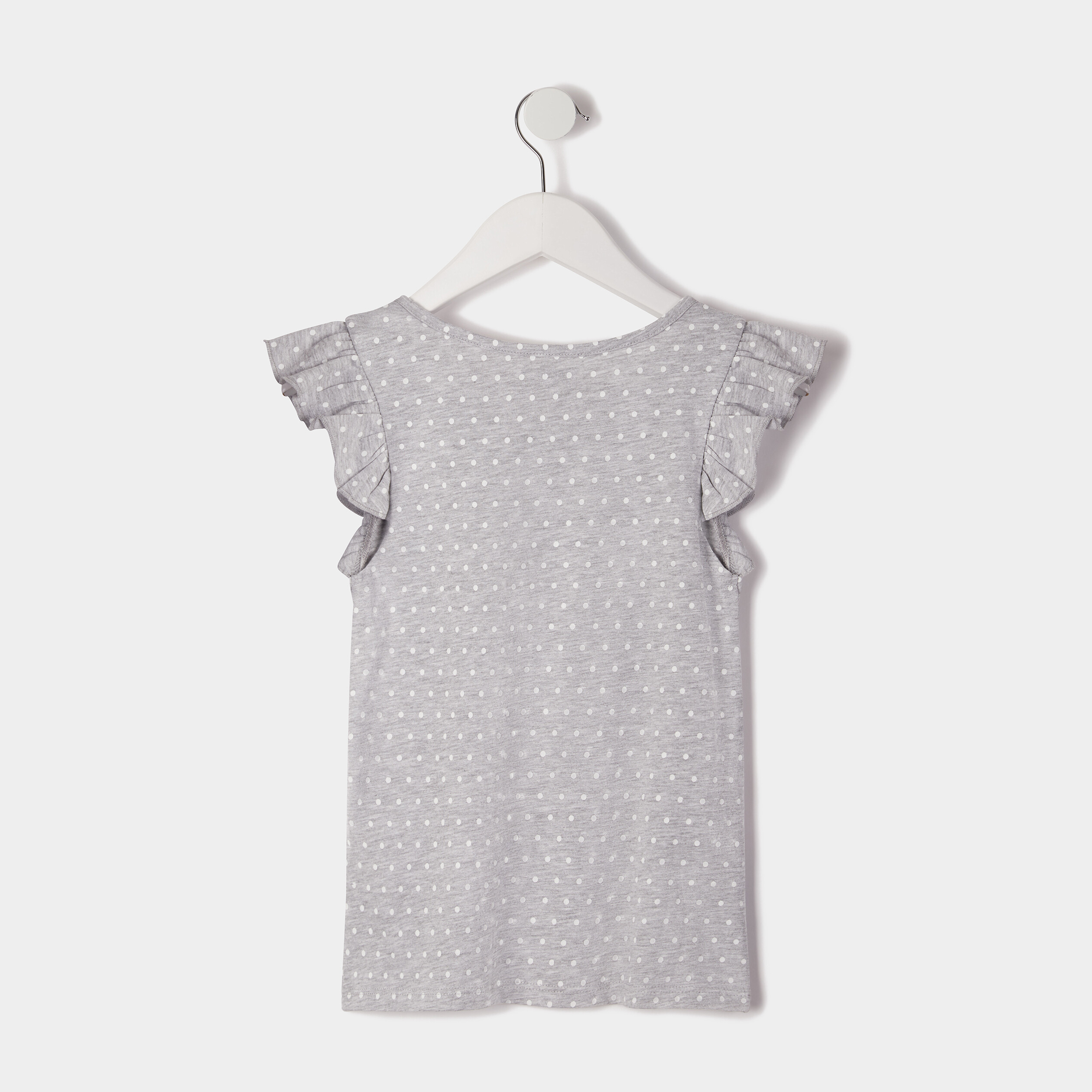 Ensemble de pyjama gris clair fille | La Halle