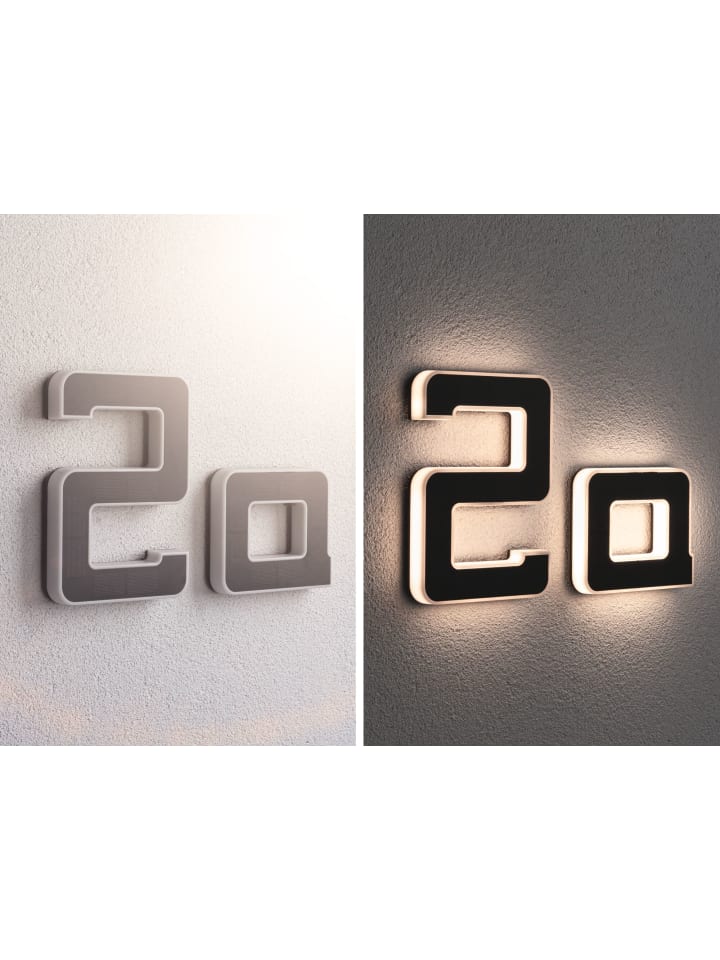 paulmann Solar LED Hausnummernleuchte  Buchstabe A günstig kaufen onesize