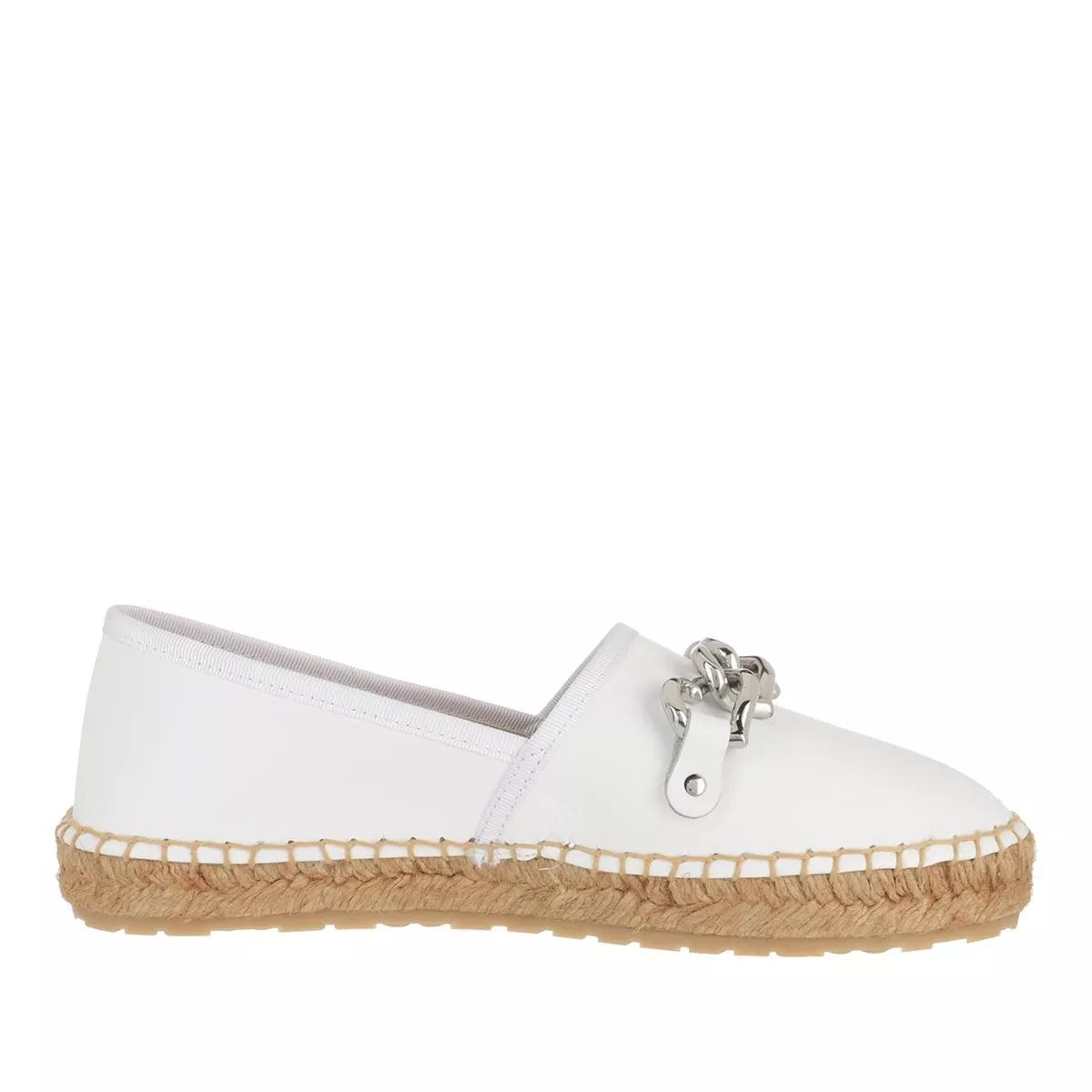 MOSCHINO Komfort Slipper weiss Espadrille