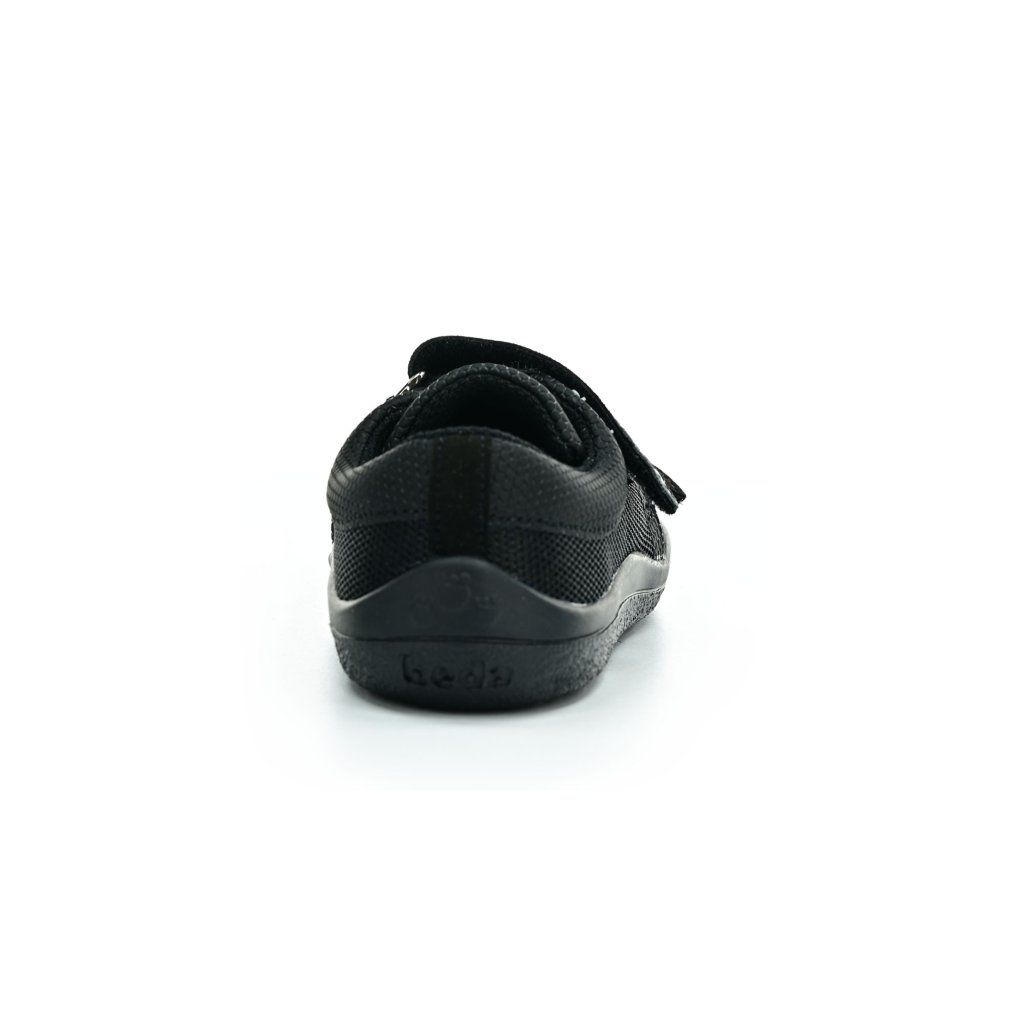 Beda Daisy schwarze Barfußsneaker(BF 0001/ST/W/O/D/TS)