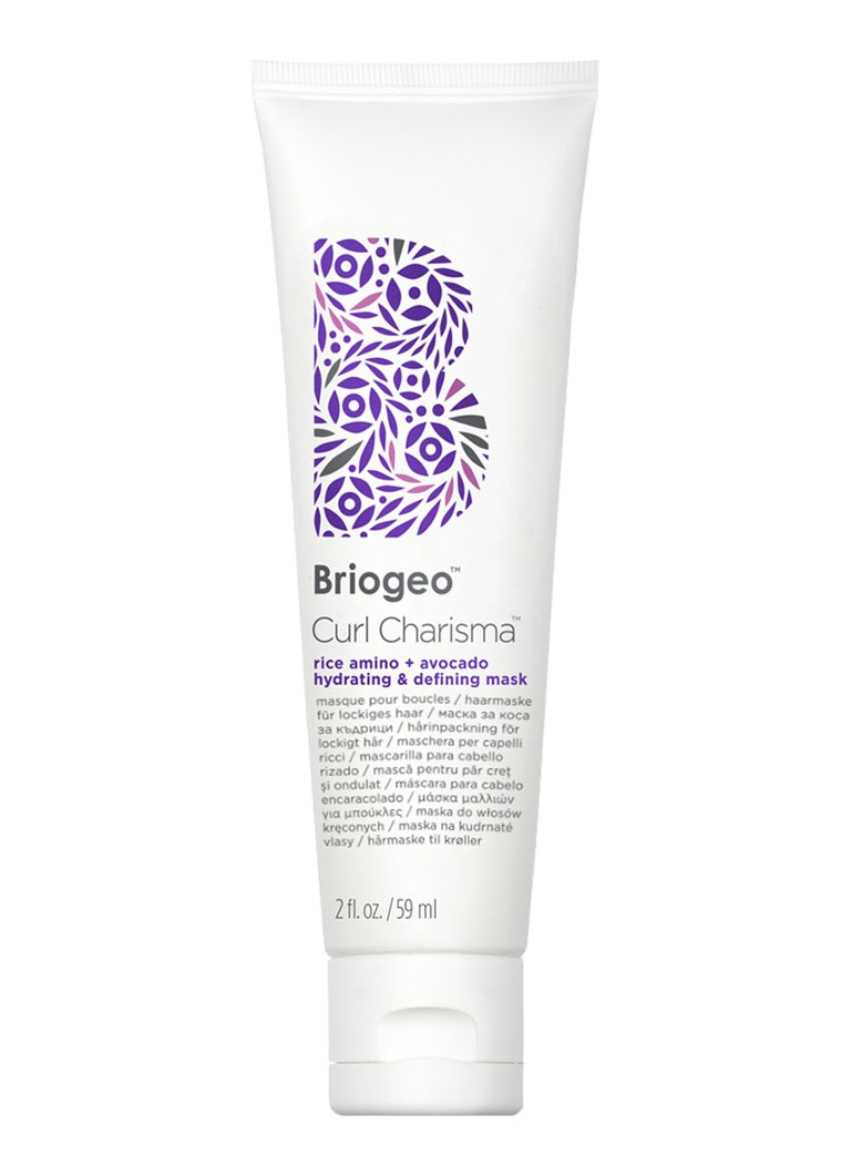 Briogeo Mini Curl Charisma™ Rice Amino + Avocado Hydrating & Defining Mask - travel size hair mask