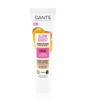 Sante Glow Boost getönte BB Creme mit AHA, Hyaluron & Bio Aloe-Vera BB Cream-30 ml