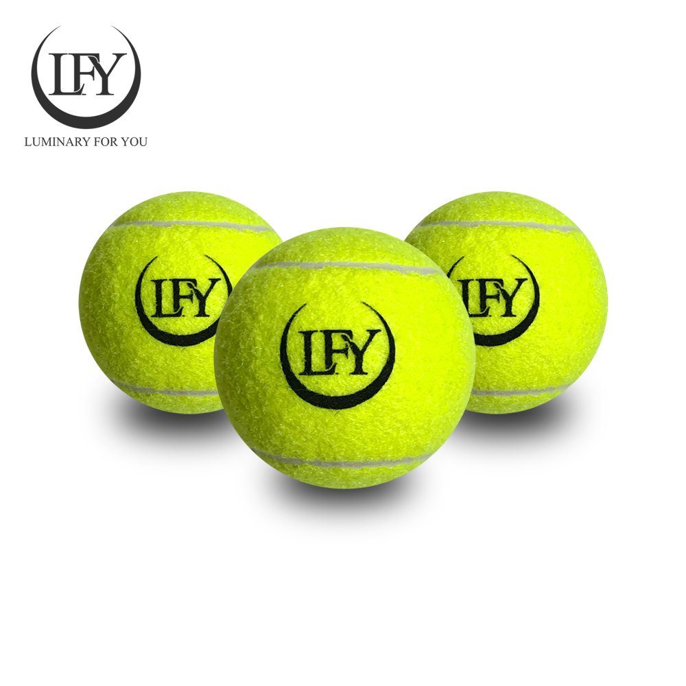 Luminary for you Tennisball LFY Luminary for you Tennisbälle 15 Stück inklusive Mesh-Tragetasche (15er-Set), Hochwertig verarbeitet