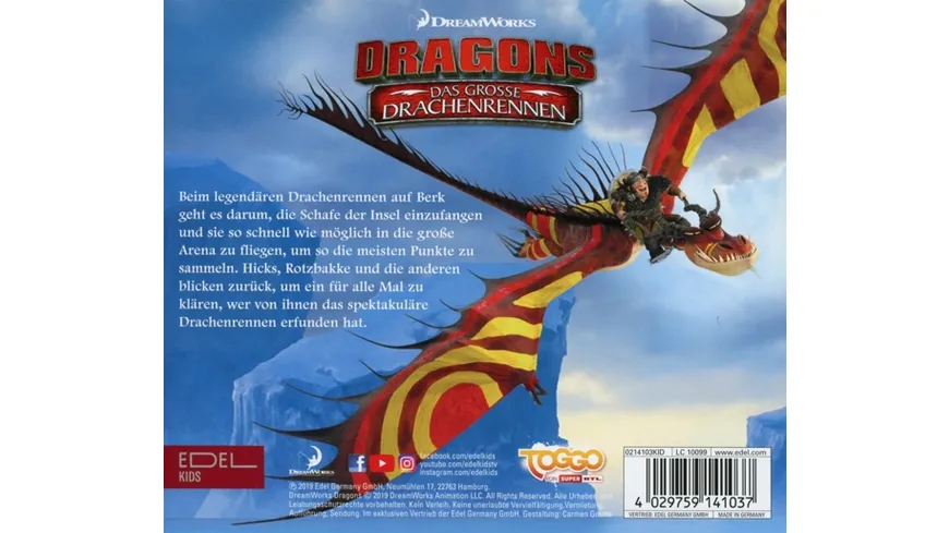 Das große Drachenrennen-Hörspiel zum Film Special
