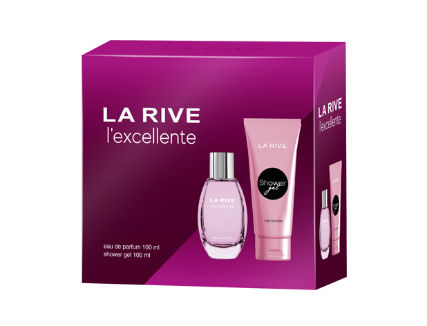 L`EXCELLENTE  edp 90 ml + gel 100 ml