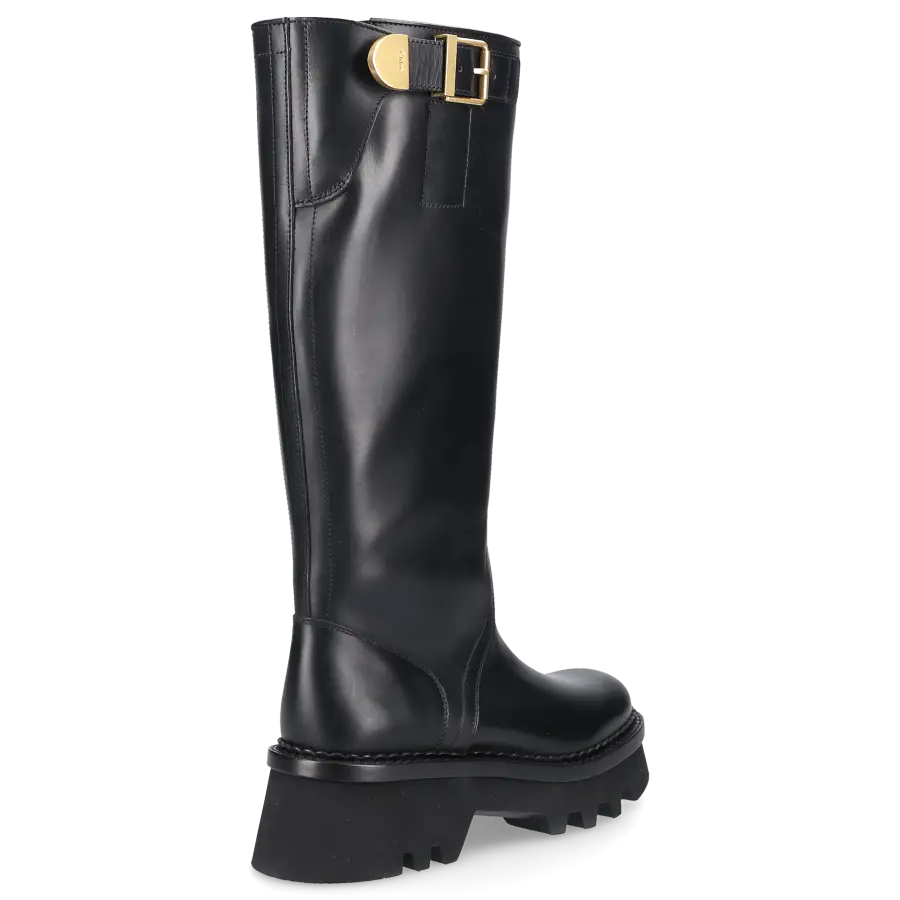 Chloé - Stiefel OWENA Kalbsleder - schwarz