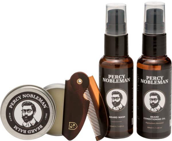 Percy Nobleman Beard Grooming Kit Bartpflegeset