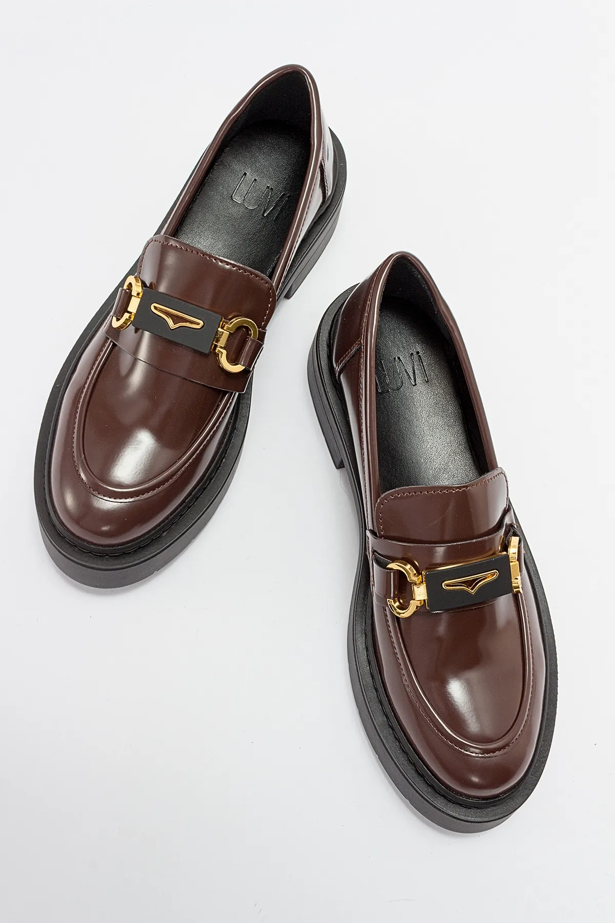 LuviShoes  UNTE Coffee Opener Damen-Loafer