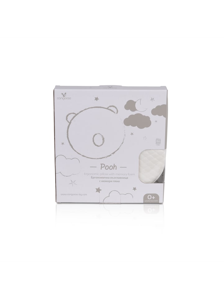 Cangaroo Babykissen Pooh ergonomisch in weiß günstig kaufen onesize