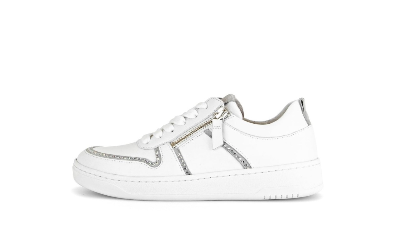 GABOR Freizeit Schnürer weiss Gabor Fashion Sneaker low 43.341.21 weis