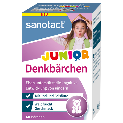 SANOTACT Denkbärchen Junior Tabletten  60 St  Tabletten