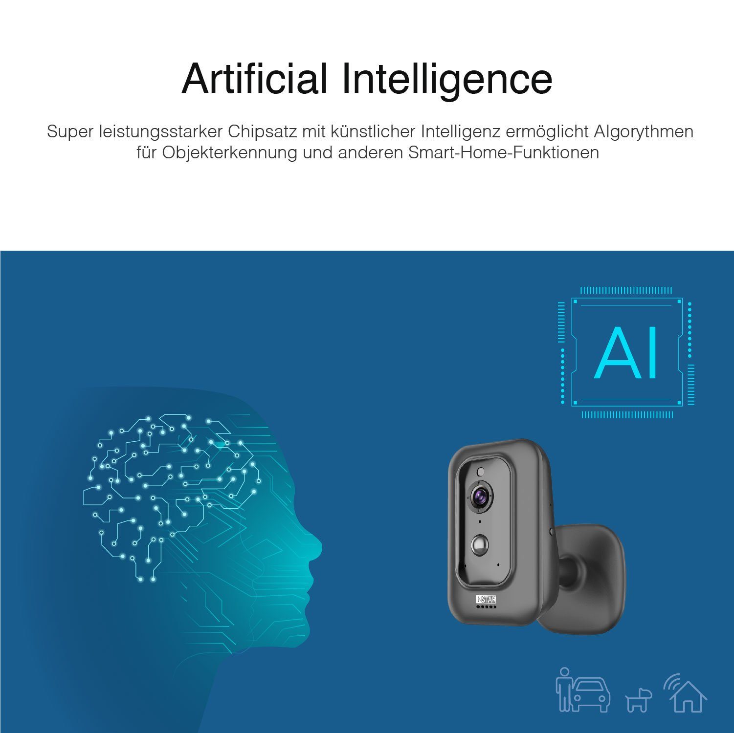 INSTAR IN-8401 2K+ IP-Überwachungskamera
