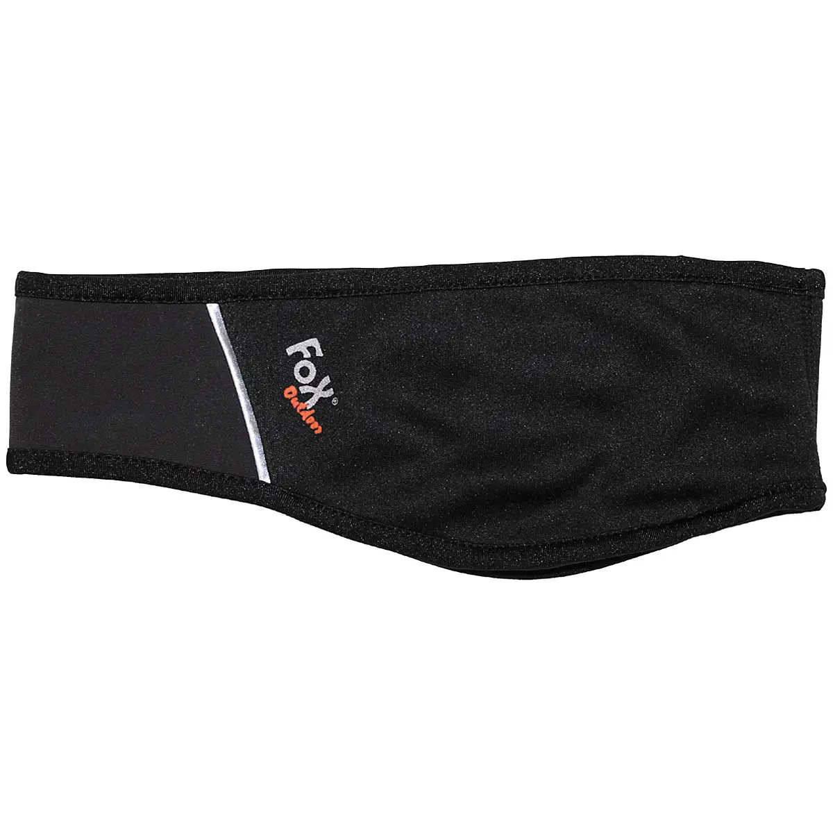 Softshell Stirnband schwarz