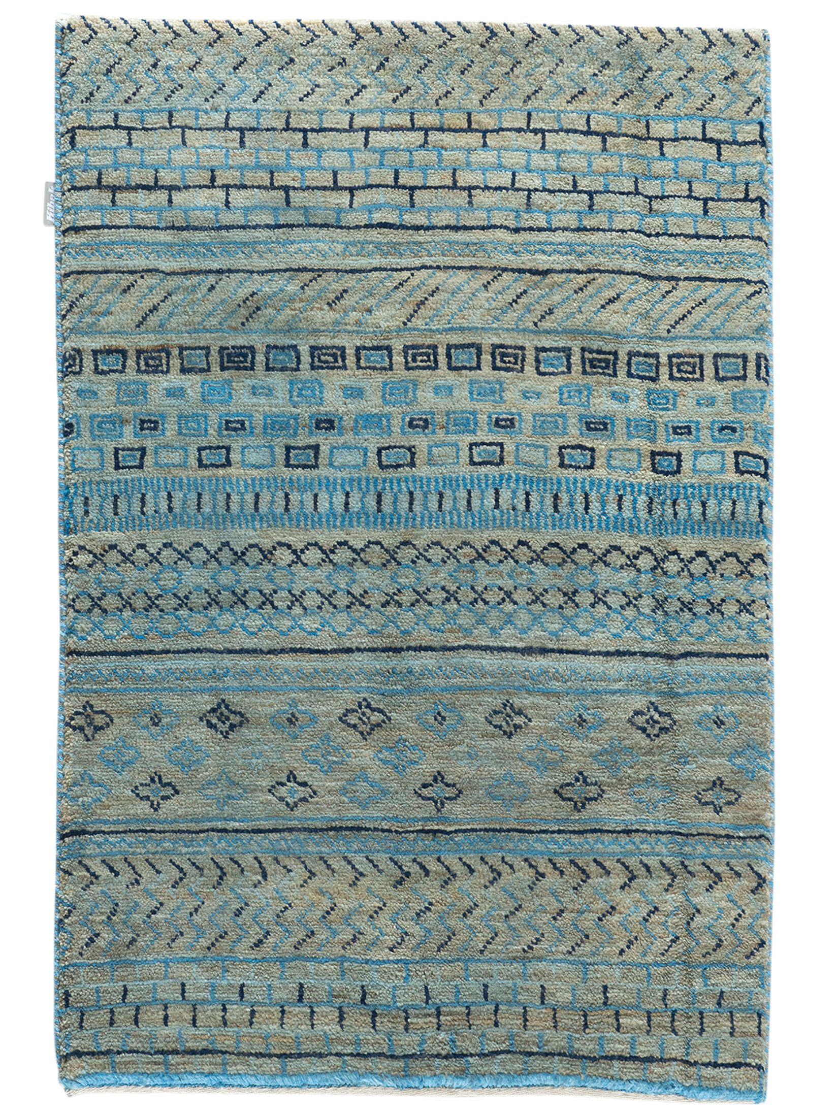 Contemporary Gabbeh ca. 64 x 96 cm, Unikat / Einzelstück