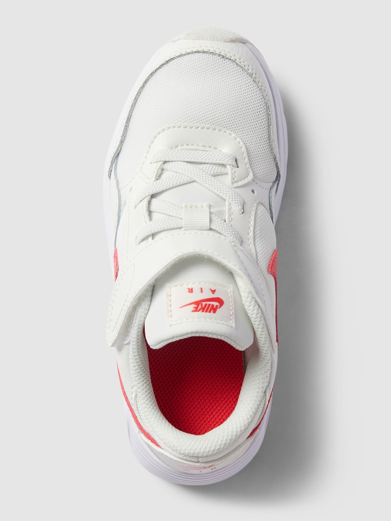Sneaker mit Label-Detail in weiß