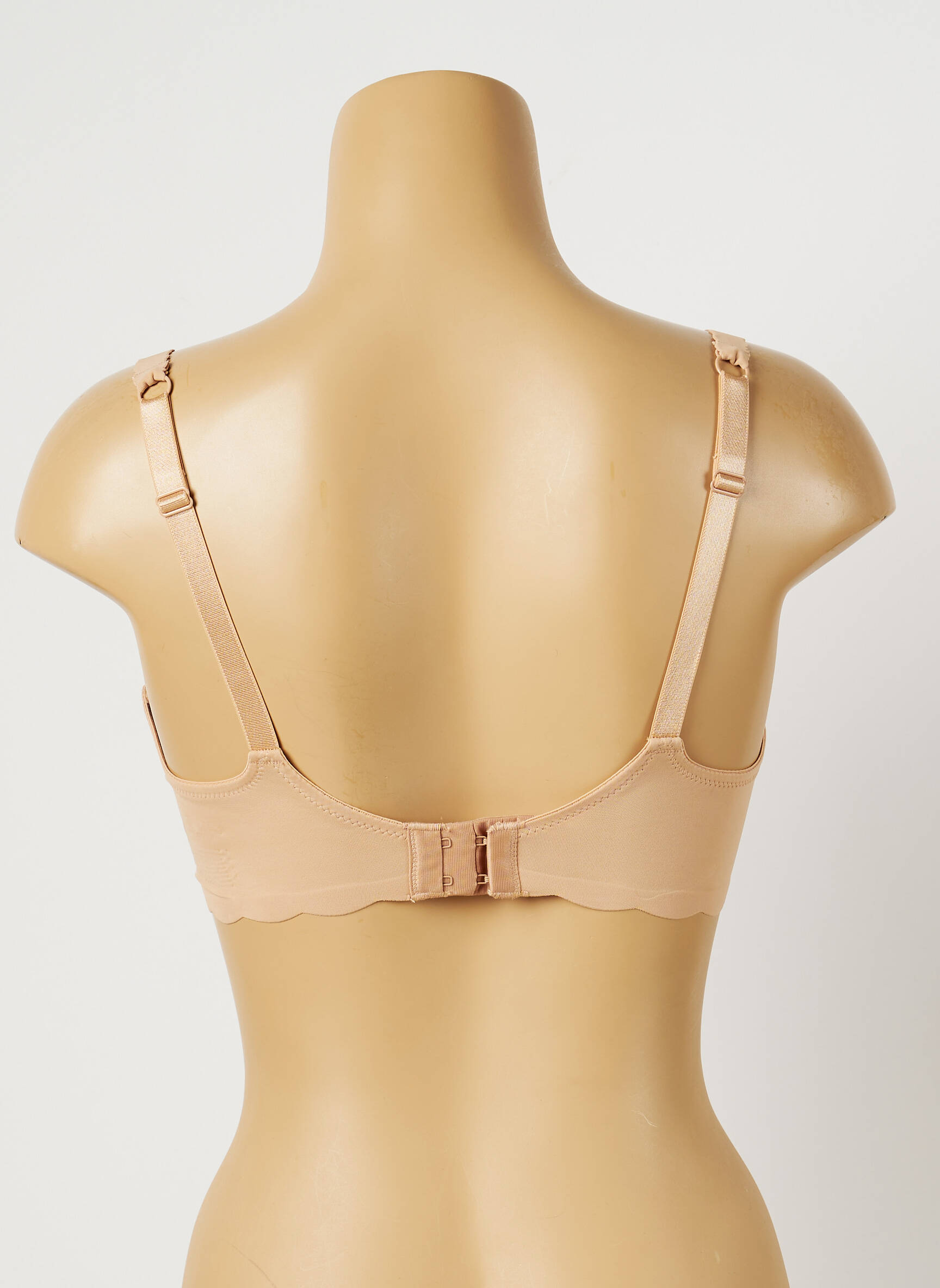 Cache Coeur Lingerie Maternite Femme couleur beige