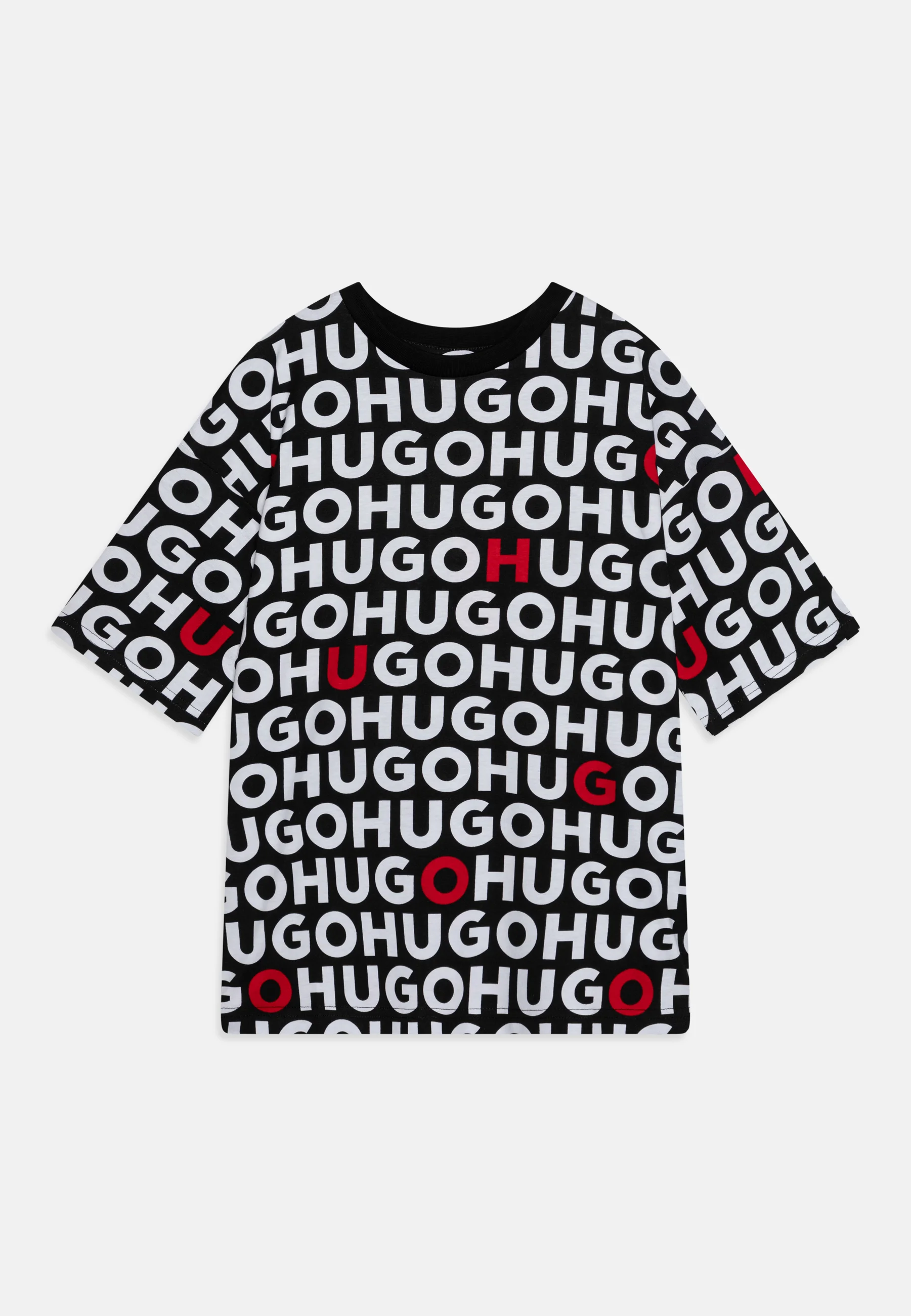 HUGO Kids ALL OVER - Camiseta con estampado