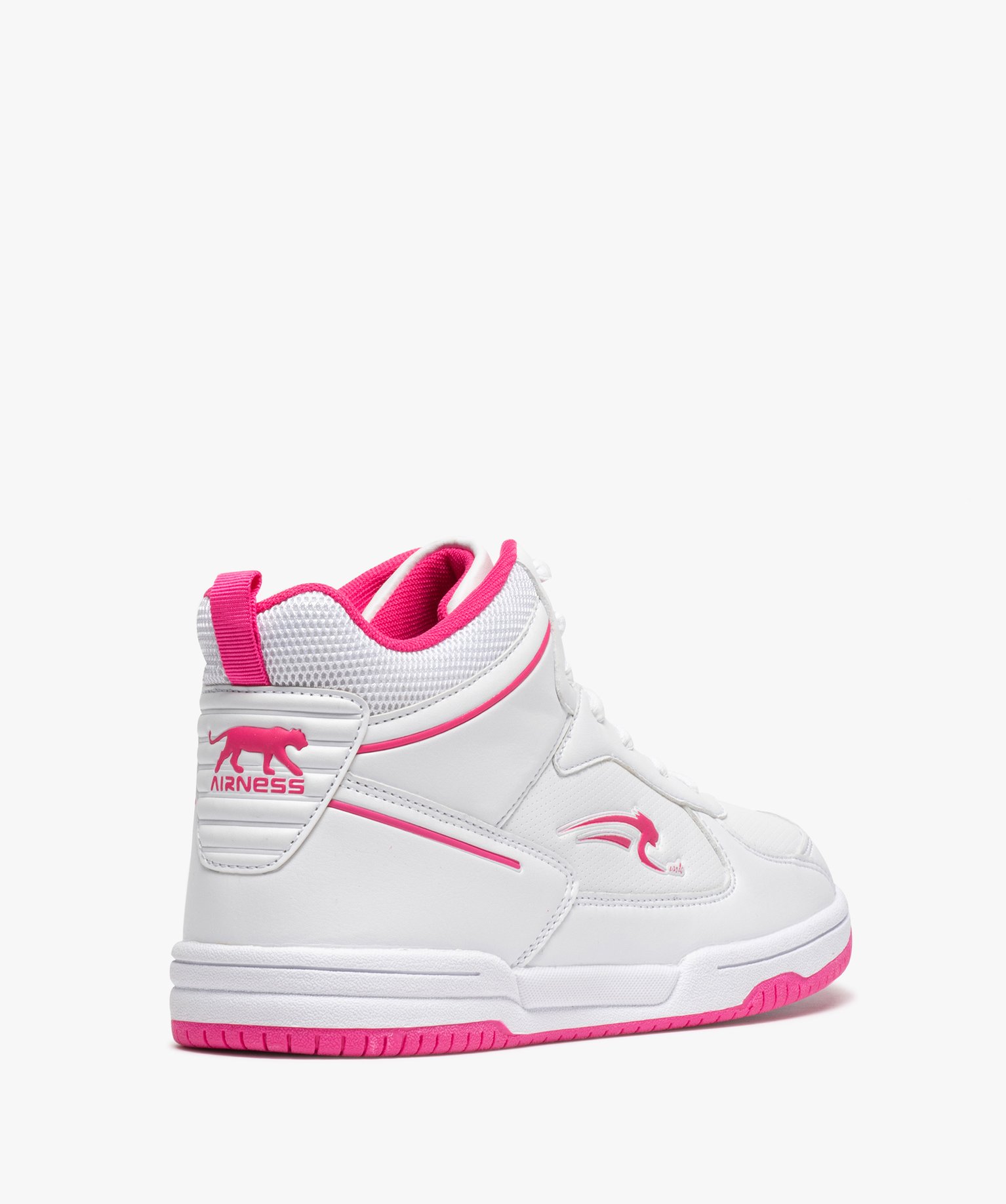Baskets fille semi-montantes bicolores - Airness blanc | GEMO
