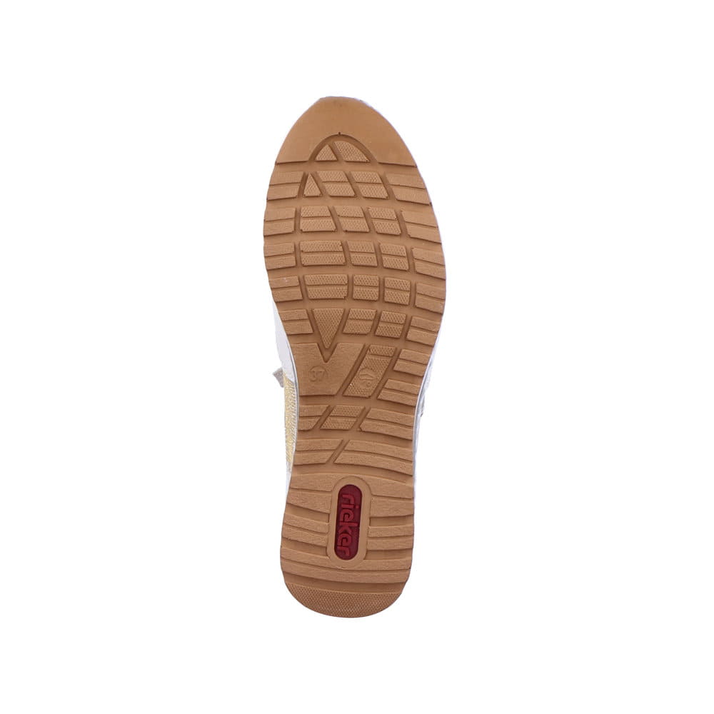 Rieker Damen Slipper hellbeige
