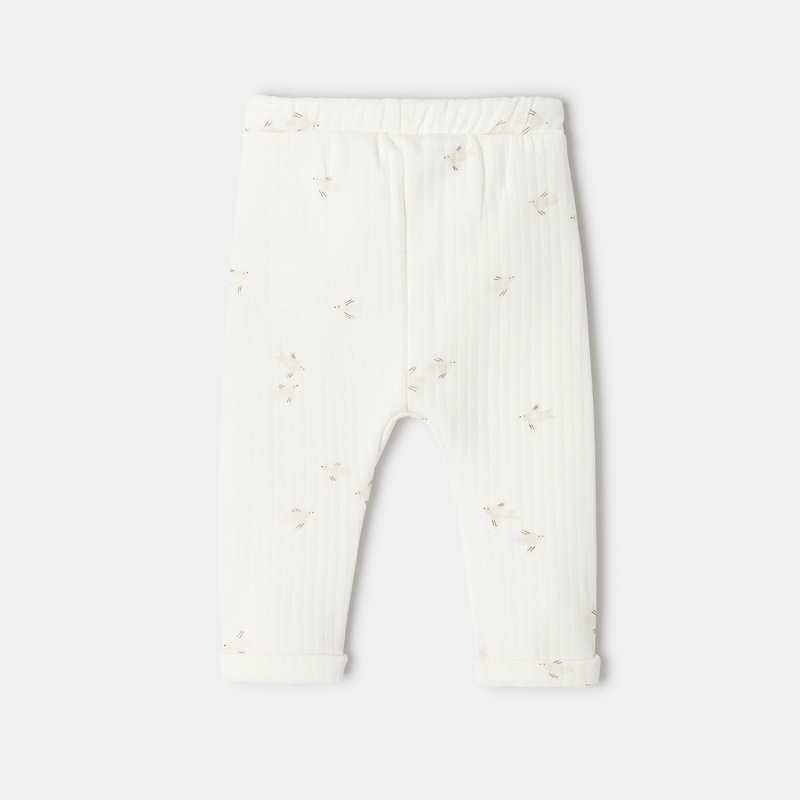 Pantalon matelassé imprimé beige naissance Absorba