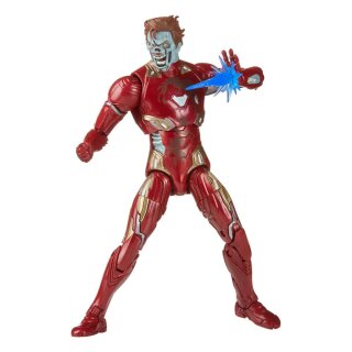 What If...? Marvel Legends Actionfigur Khonshu BAF: Zombie Iron Man 15 cm