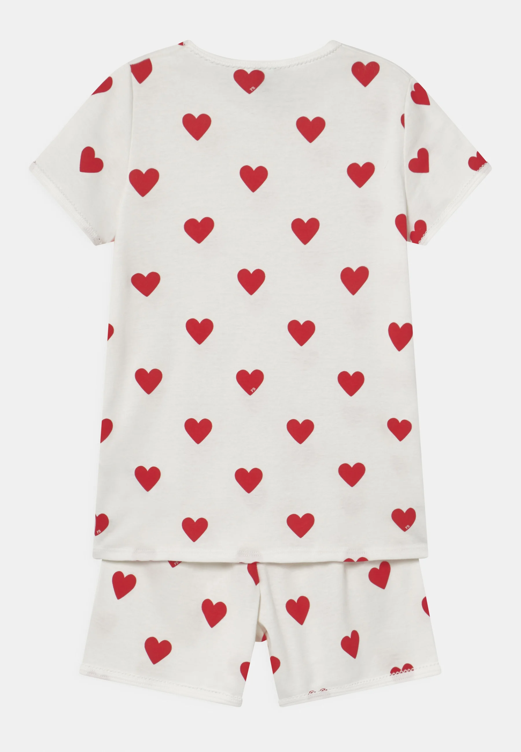 Petit Bateau ESTAMPADO CORAZONES- Pijama