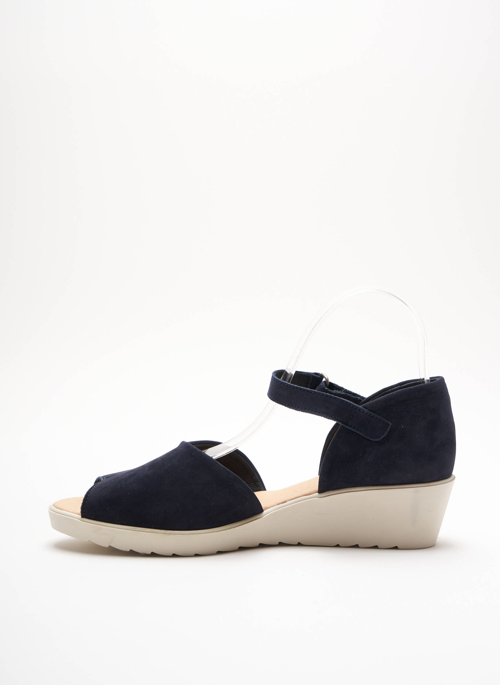 Hirica Sandales Nu Pieds Femme couleur bleu