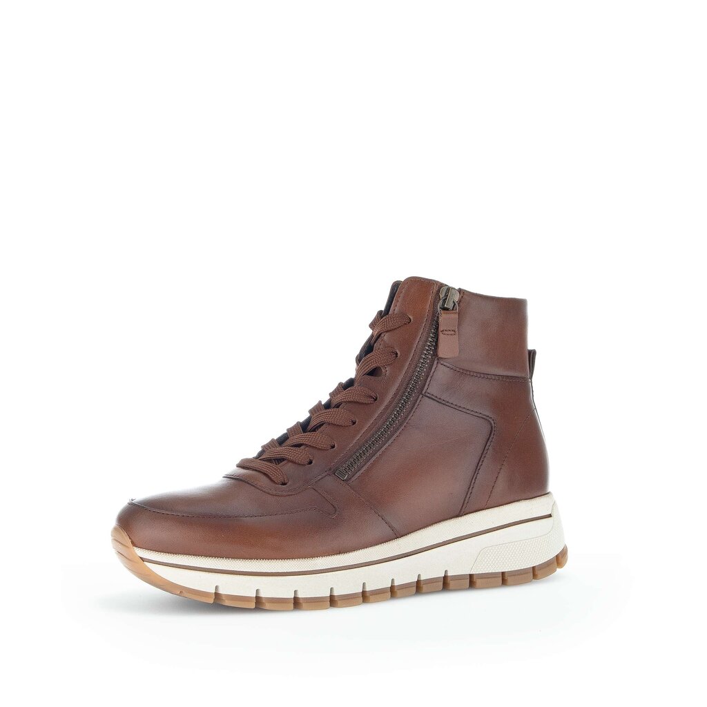 Gabor fashion Schnürstiefelette braun