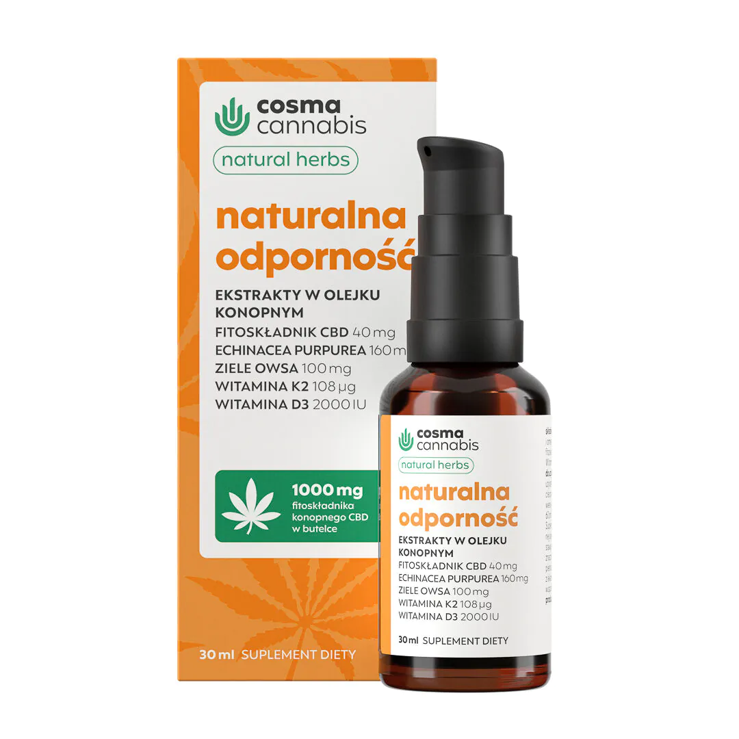 Cosma Cannabis Natural Immunity Φυσικά Βότανα Λάδι