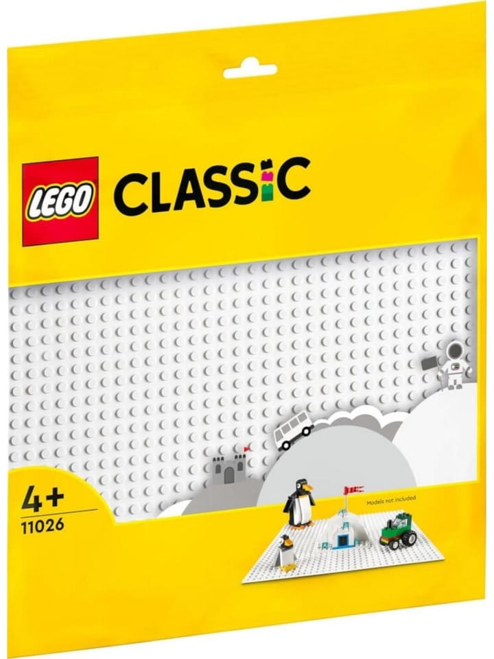 LEGO Classic Weiße Bauplatte in Weiß ab 4 Jahre günstig kaufen onesize
